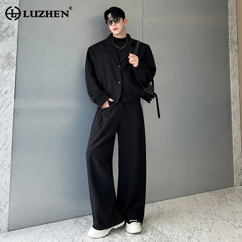 Street Fashion For 2026 - LUZHEN Spring Blazer Neck Casual Jacket