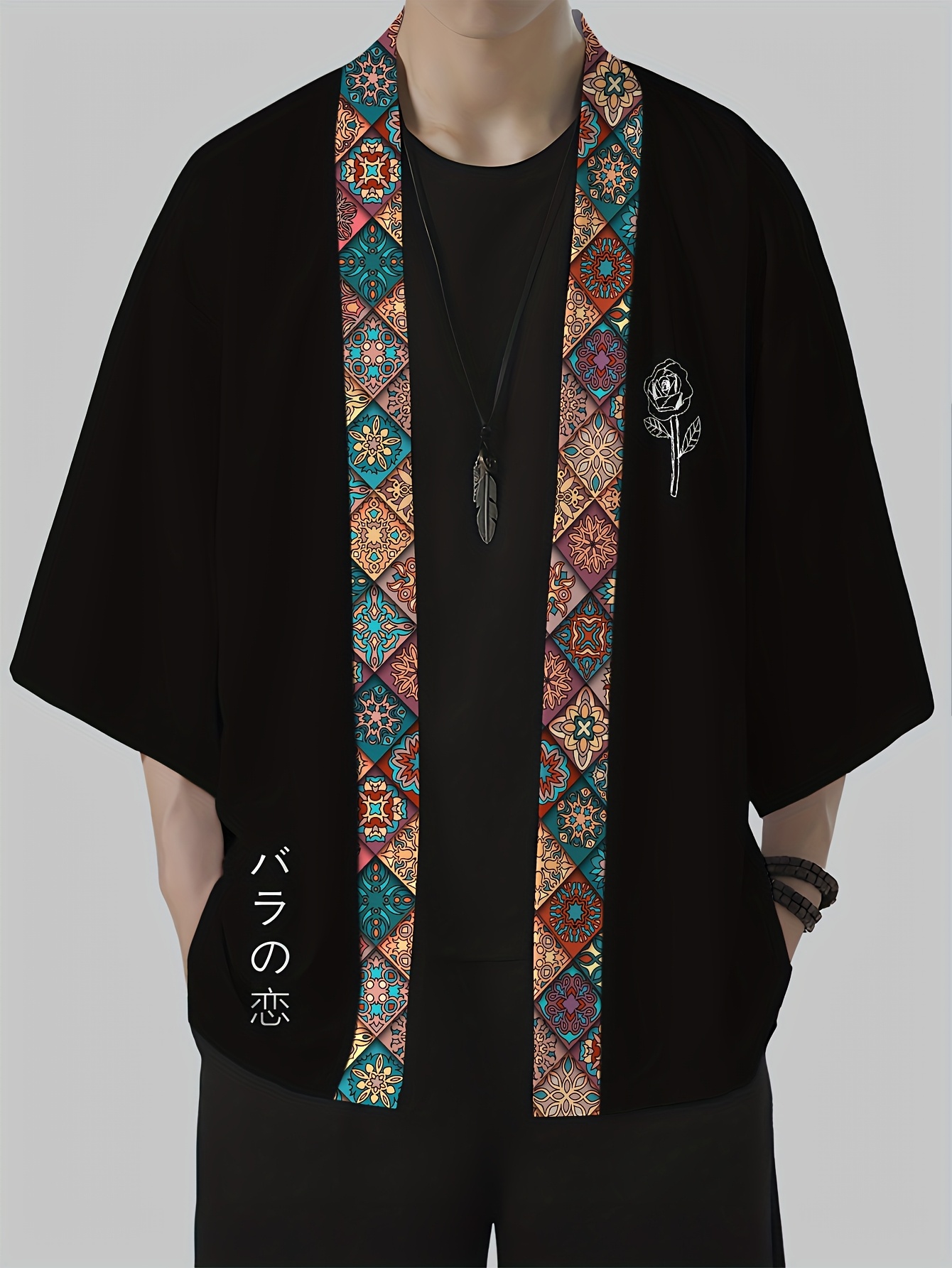Street Fashion Clothing - 2026 Summer Men's Kimono 3D Printed