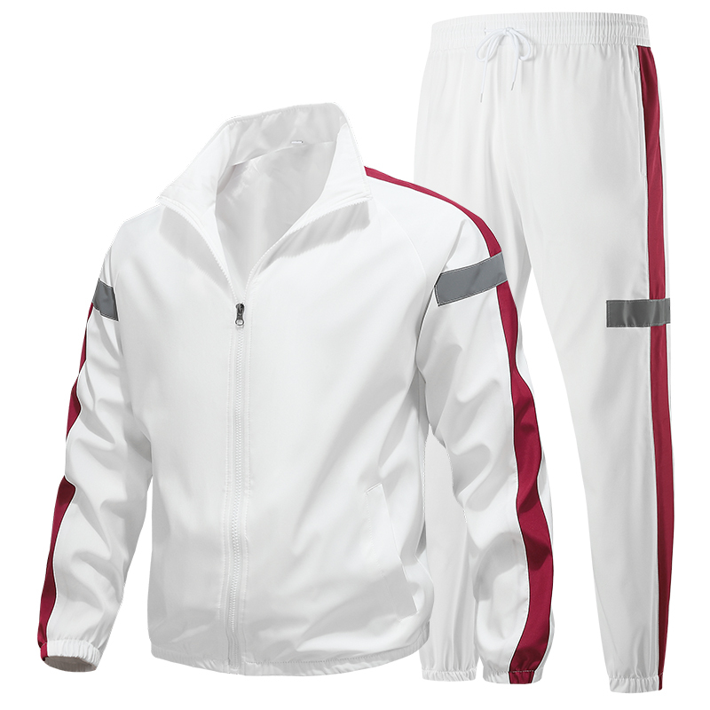 Running Pant Jogger - 2Pcs Men Tracksuit Hoodie Tops Joggers