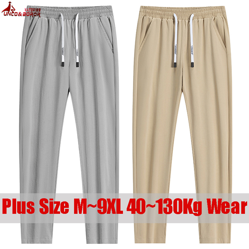 Running Pant Jogger - Plus Size 7XL 8XL 9XL Summer