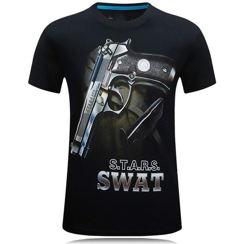 Street Fashion Guys - Tough Guy Style 3D Print T-shirt