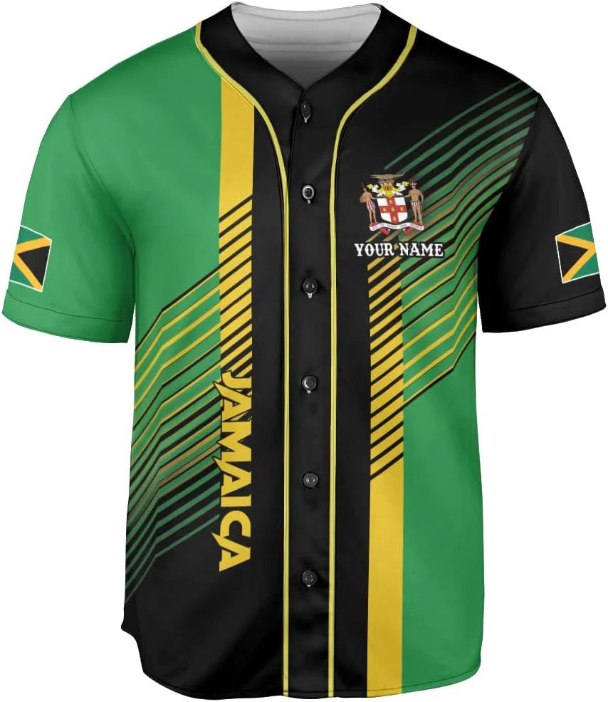 Personalized Name Jamaica Desi - Street Fashion Jersey 评论和价格