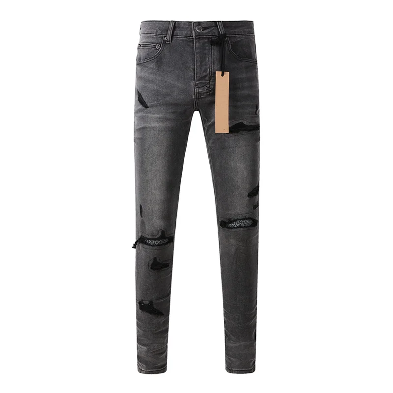 Men's High Street Distressed A - Distressed Jean Rip 评论和价格