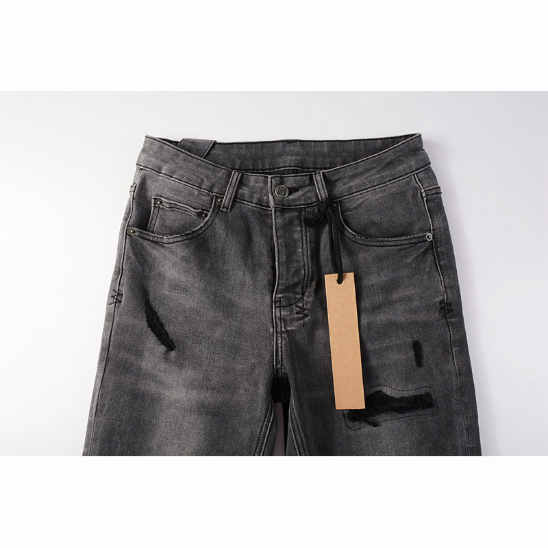 Men's High Street Distressed A - Distressed Jean Rip 评论和价格