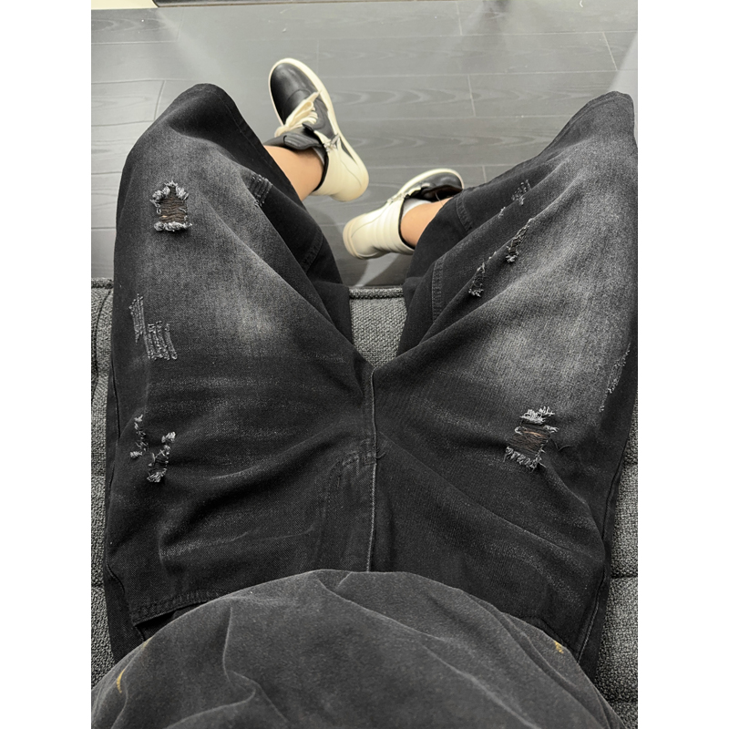 Unisex American Ins High Stree - Distressed Jean Rip 评论和价格