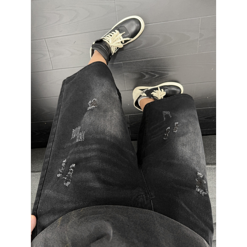 Unisex American Ins High Stree - Distressed Jean Rip 评论和价格
