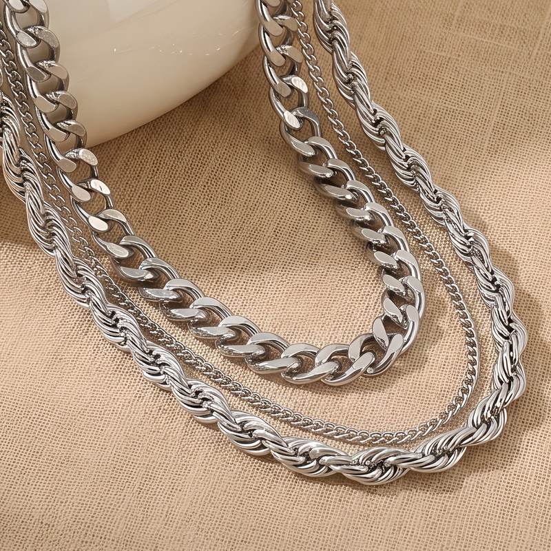 Stainless Steel Chain Cuban Li - Fashion Street Singapore 评论和价格