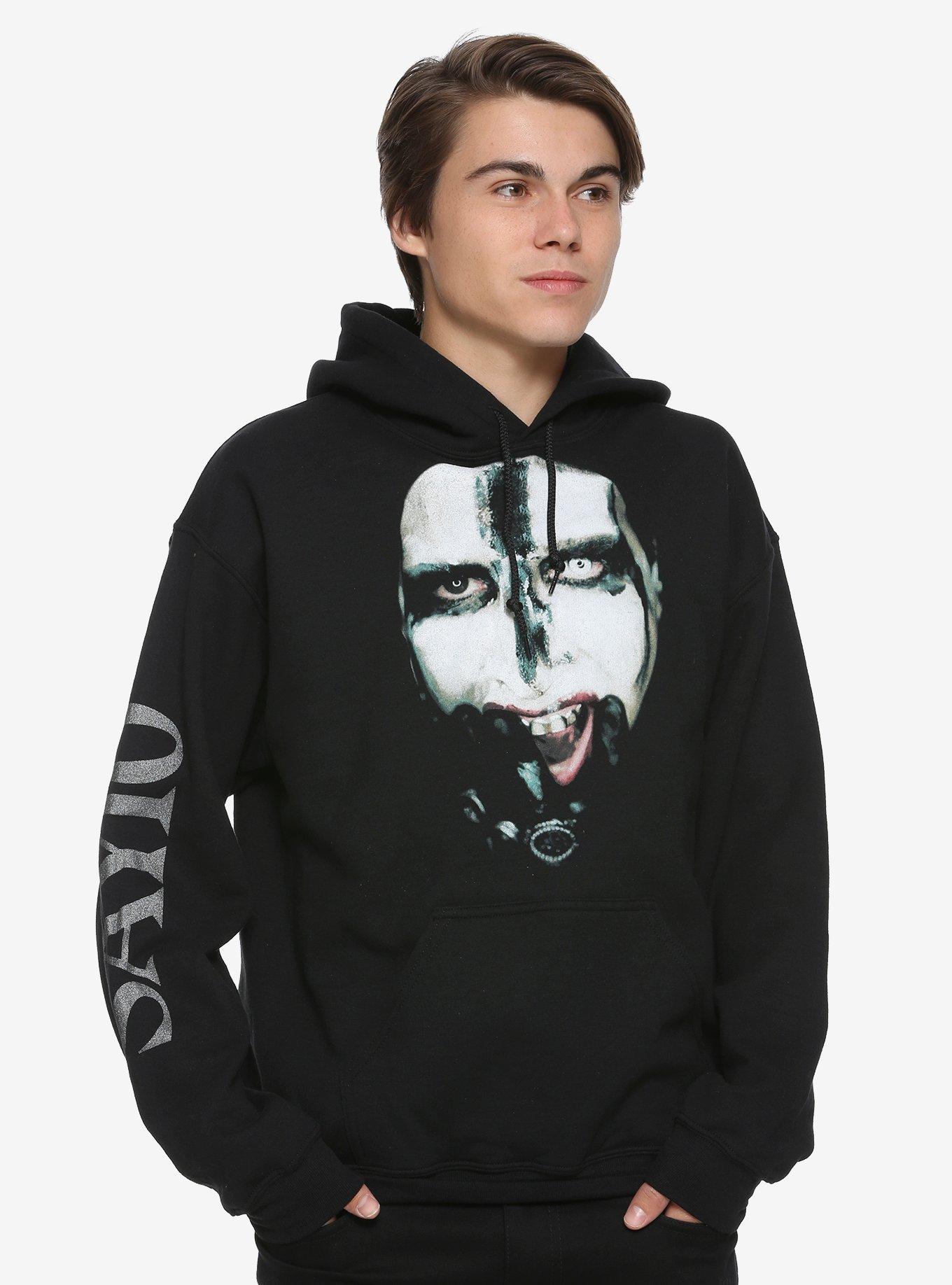 Marilyn Manson Hoodie Oversize - Oversized Crewneck Fleece 评论和价格