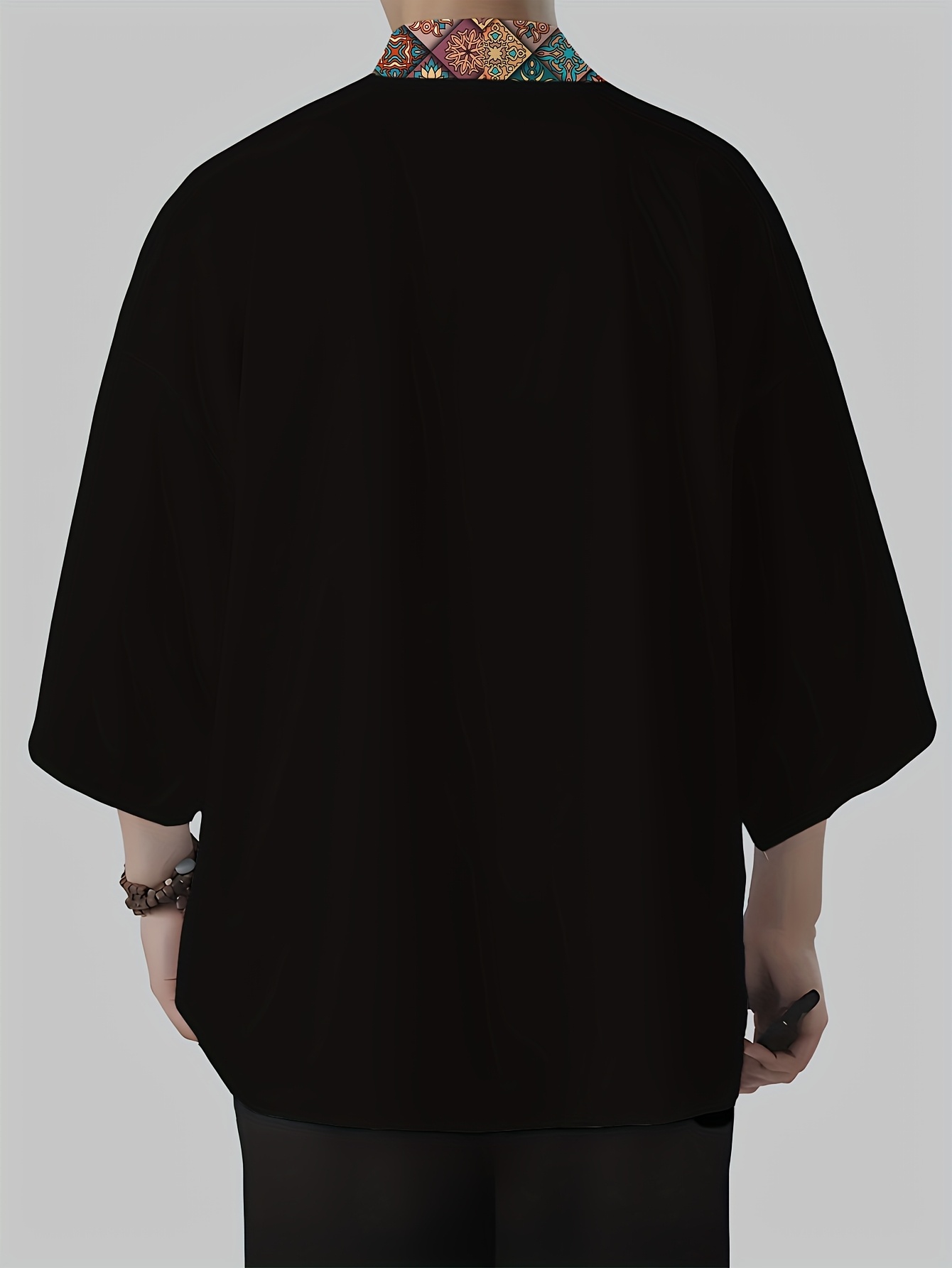 2026 Summer Men's Kimono 3D Pr - Street Fashion Clothing 评论和价格