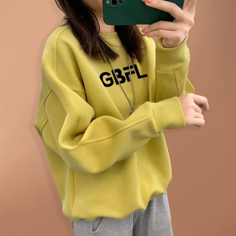 2026 Autumn Winter Oversized P - Oversized Crewneck Fleece 评论和价格