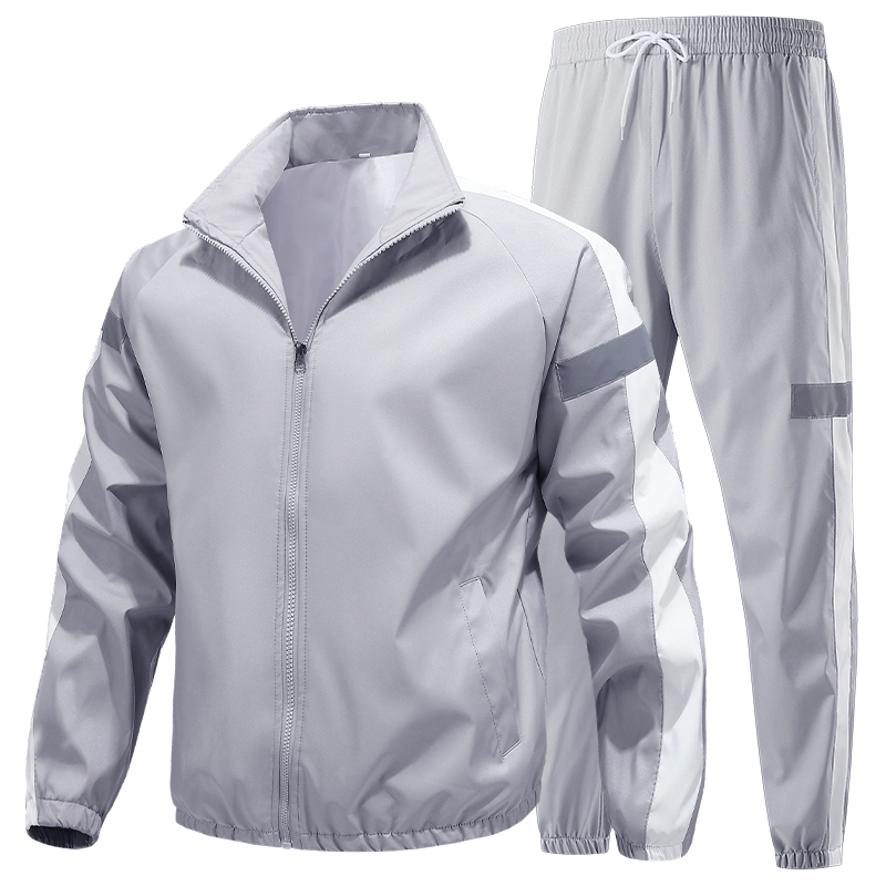 2Pcs Men Tracksuit Hoodie Tops - Running Pant Jogger 评论和价格
