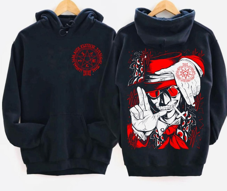 Hellsing Hoodie Oversized Unis - Oversized Crewneck Fleece 评论和价格
