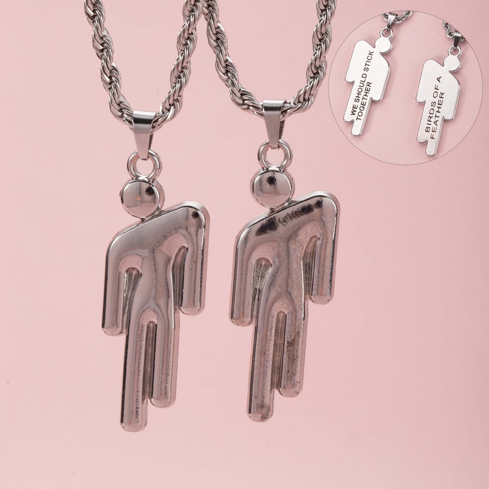2Pcs Hip Hop Stainless Steel S - Fashion Street Singapore 评论和价格