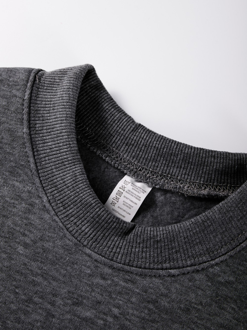 Brooklyn 1977 Creative Printed - Oversized Crewneck Fleece 评论和价格