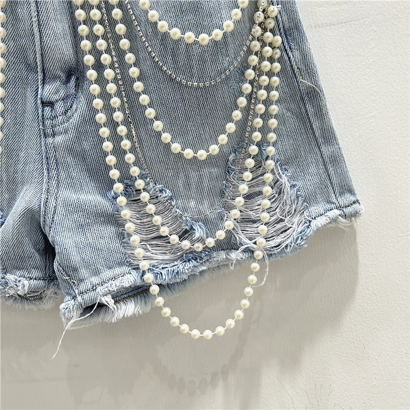 Ripped Holes Distressed Jean D - Distressed Jean Rip 评论和价格