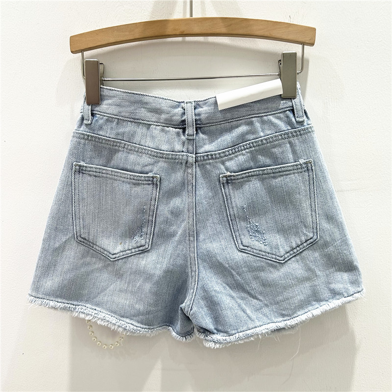 Ripped Holes Distressed Jean D - Distressed Jean Rip 评论和价格