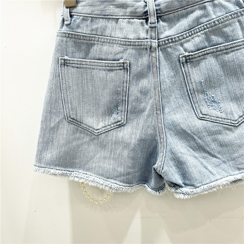 Ripped Holes Distressed Jean D - Distressed Jean Rip 评论和价格