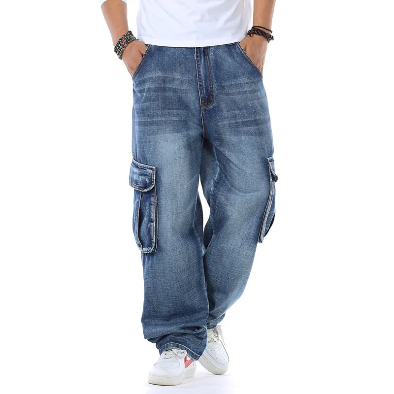 Mens Baggy Jeans Spring and Au - Street Fashion Guys 评论和价格