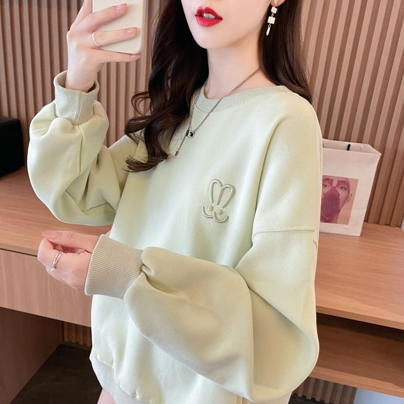 Women's Lightweight Oversized  - Oversized Crewneck Fleece 评论和价格
