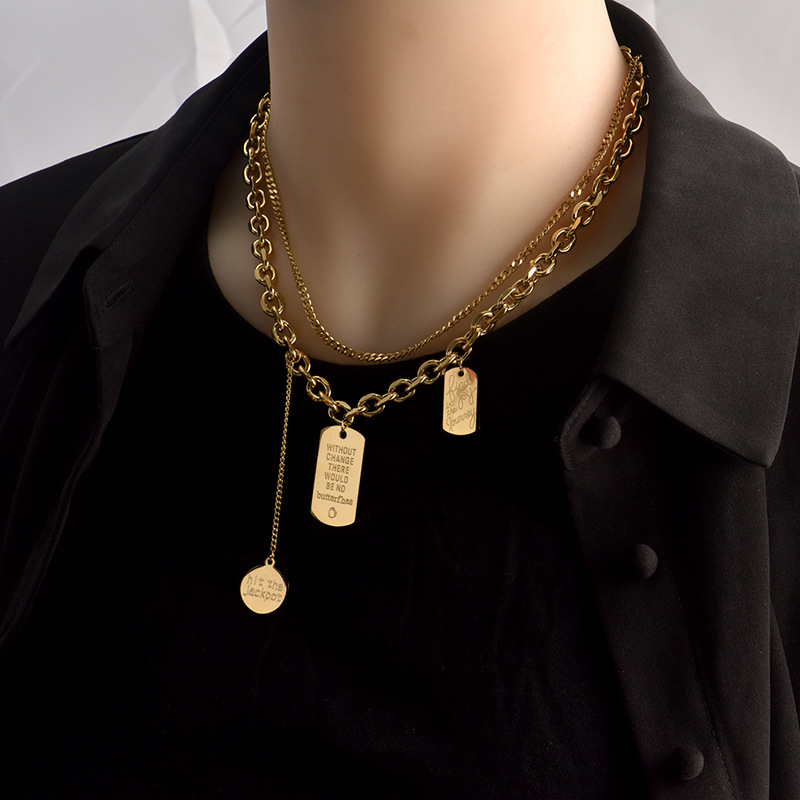 New Trend Titanium Steel Choke - Fashion Street Singapore 评论和价格