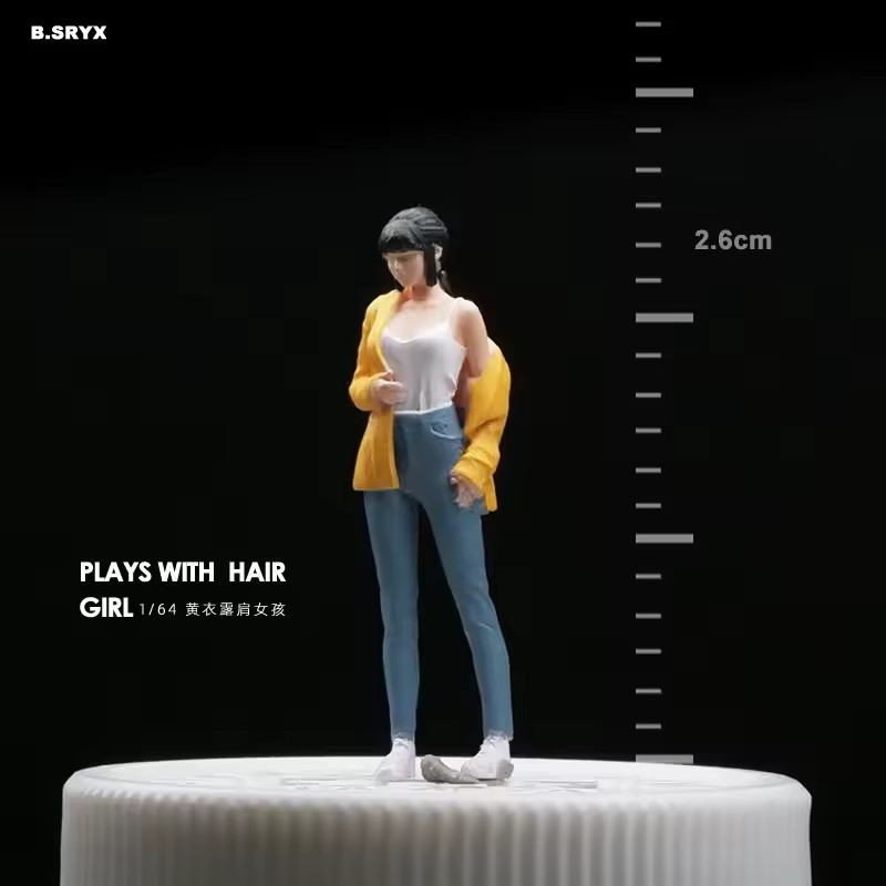 1:64 Model Miniature DIY Scene - Street Fashion Photographers 评论和价格