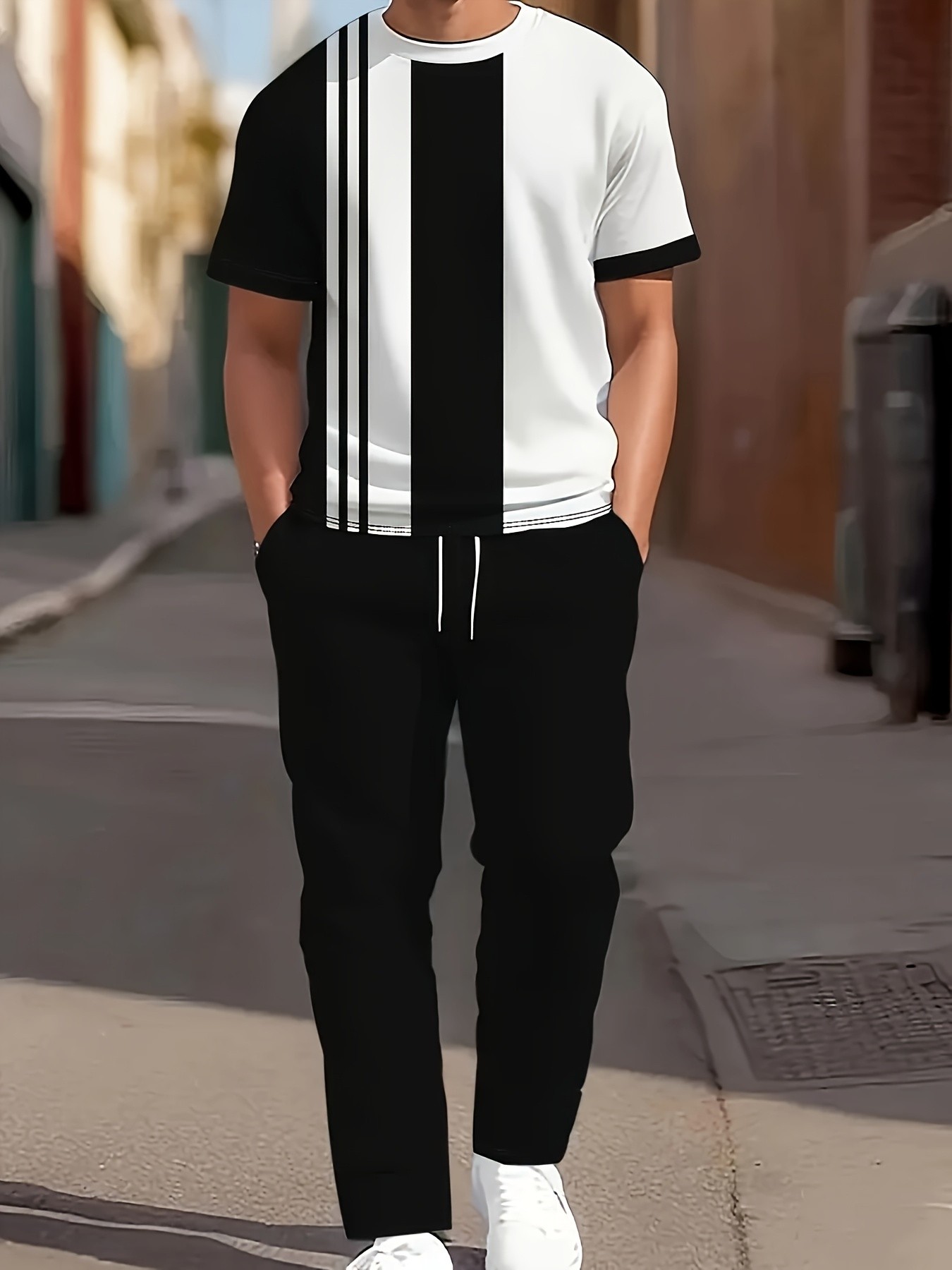2026 Summer New Men's Short-Sl - Street Fashion For 2026 评论和价格