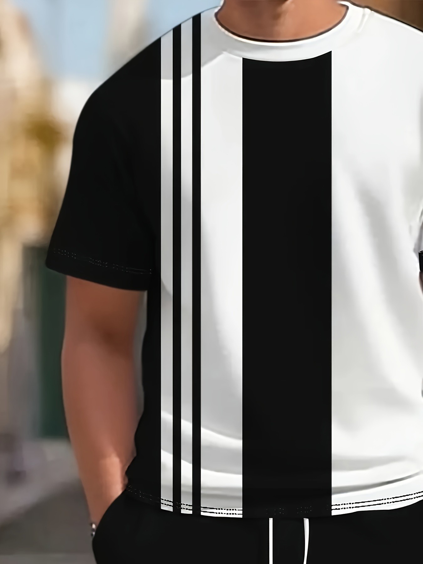 2026 Summer New Men's Short-Sl - Street Fashion For 2026 评论和价格