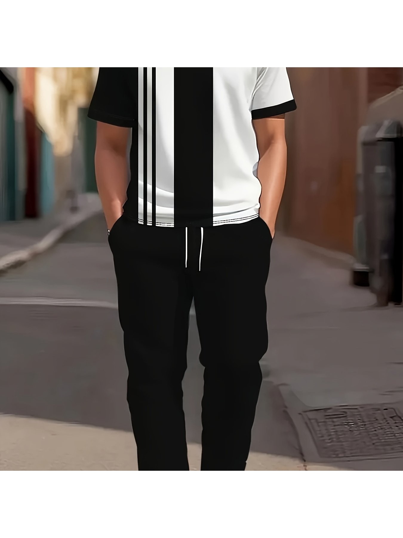 2026 Summer New Men's Short-Sl - Street Fashion For 2026 评论和价格