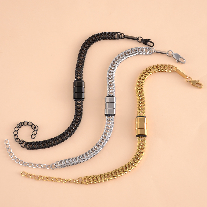 Thick Franco Cuban Link Bracel - Street Fashion Guys 评论和价格