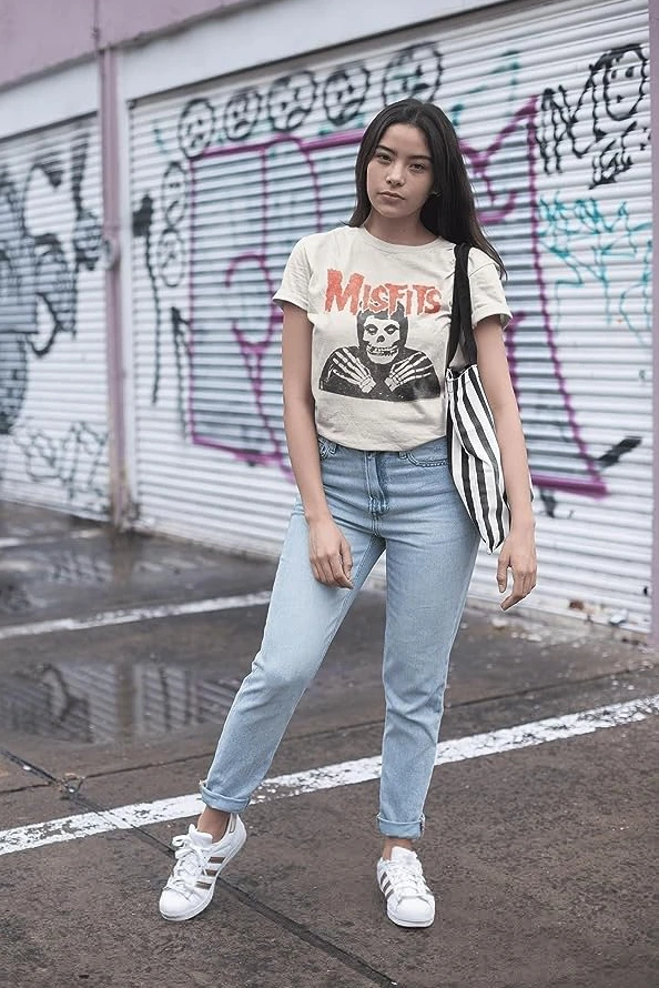 New Fashion Misfits Punk Style - Street Fashion Jersey 评论和价格