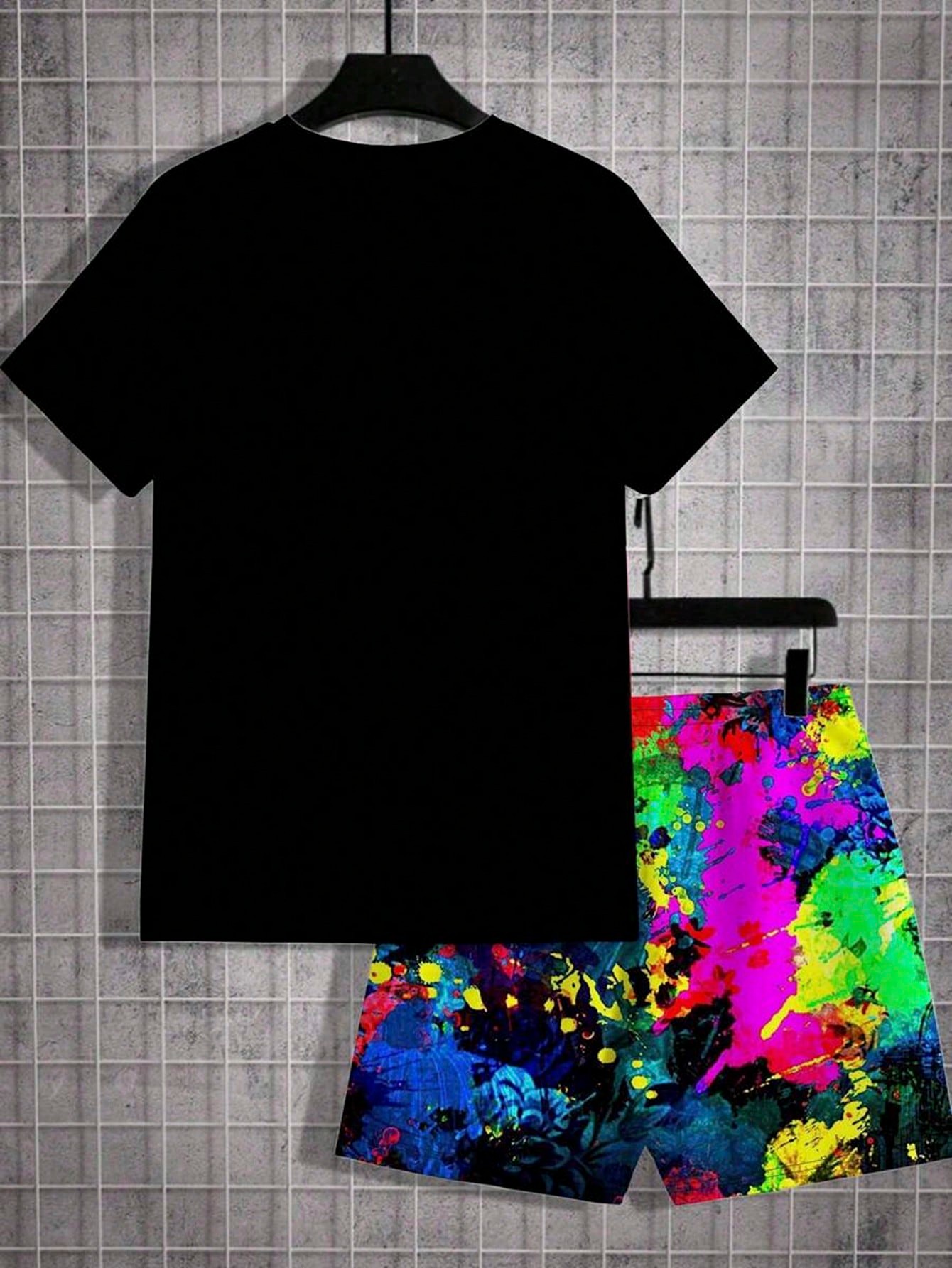 2026 Summer New Men's Short-Sl - Street Fashion For 2026 评论和价格