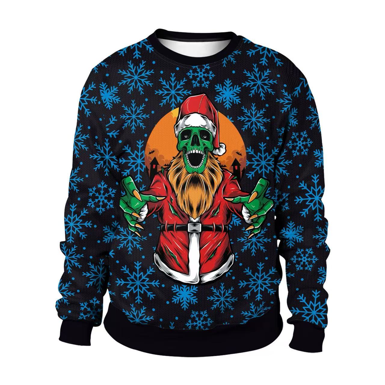 Farm Tractor Ugly Christmas Sw - Oversized Crewneck Fleece 评论和价格